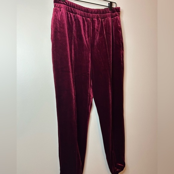 NWT I.N.C. Women’s Velvet Jogger Pants Size L - Picture 6 of 10